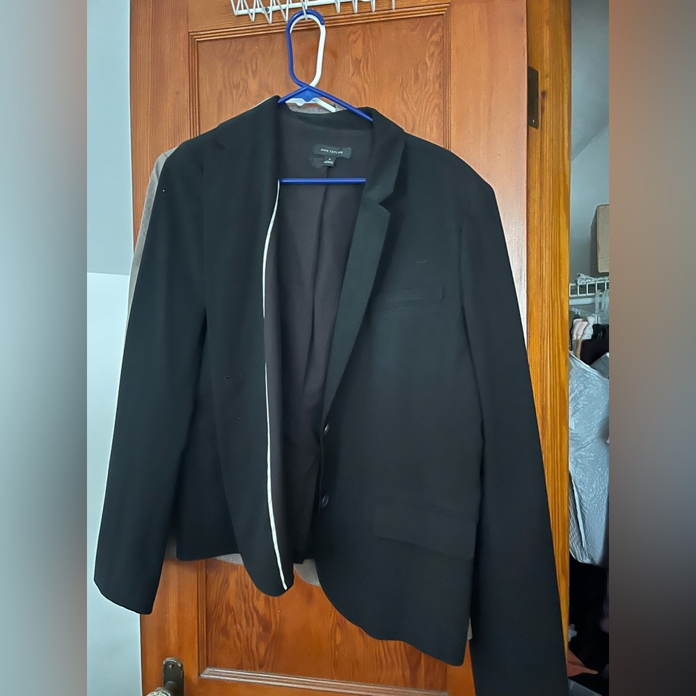 Black Ann Taylor Suit Set